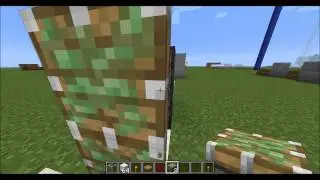 Minecraft automatic sliding door / Tutorial