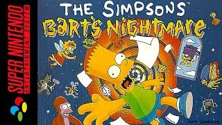 [Longplay] SNES - The Simpsons: Bart's Nightmare (4K, 60FPS)