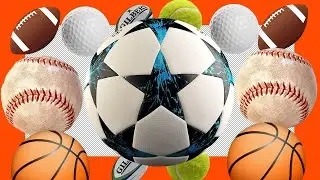 learn sports balls for all ages | Easy English | Sport Balls