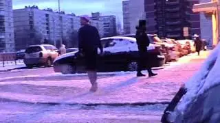 Вырубил Мента с двух ног /Leo_berezkin