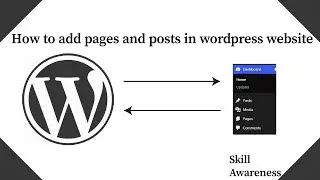 How to add Pages and Posts in WordPress Website