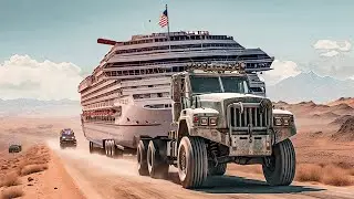 Watch the Unbelievable Transport Operations With Amazing Trucks & Trailers