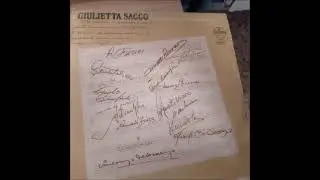 Giulietta Sacco Cantava 'o core mio