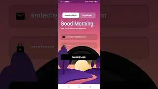 Flutter Day Night Animation Login Screen 🔥♥️ | Flutter | Animation #shorts #shortvideo #viralshorts