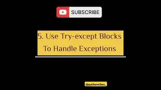 Best Practices in Python || Follow Coding Standards || #python #tutorial #codinglife @pythonvibes_