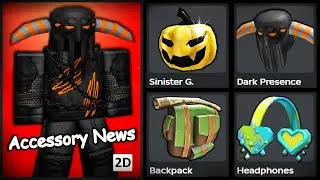 NEW THE HAUNT PRIZE! SINISTER G COSTS MONEY & WEIRD MINI EVENTS! (ROBLOX ACCESSORY NEWS)