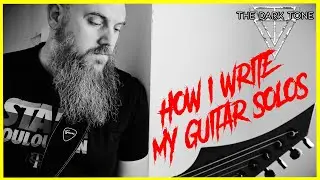 How I write my guitar solos | Cómo compongo mis solos de guitarra ( check steps in description )