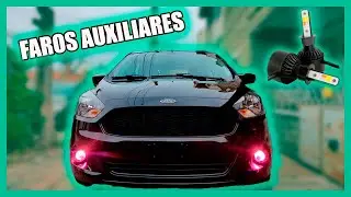 Instalar FAROS AUXILIARES⚡ + Cree LED COLORES