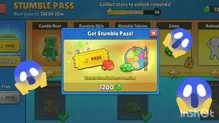 ✨ getting the STUMBLE PREMIUM/VIP PASS in STUMBLE GUYS !!! (I'm not p2w) 😭😳✨