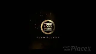 Online Intro Maker for a Dramatic Logo Reveal with Fire Particles