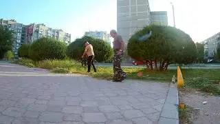 Евпатория трава у дома