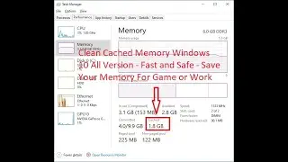 Clean cached memory windows 10 - quick and safe save memory on windows 10 all version