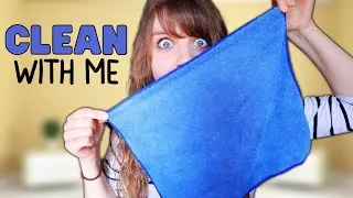 Clean with me! // Cleaning Motivation and humor for those who need a laugh!