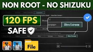 (No Shizuku) How to unlock 120 fps in pubg/bgmi mobile | Unlock 120 fps in pubg/bgmi in new update