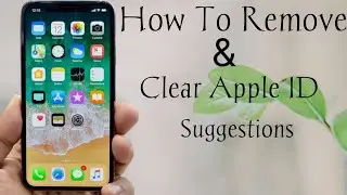 How To Solve & Clear Apple ID Suggestions✔️