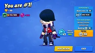 RANK 25 EDGAR (NO GADGET) - Brawl Stars