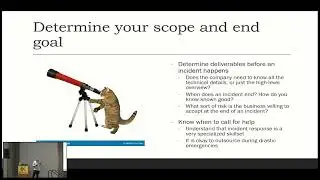 Benjamin Spencer - Keeping a cool head in the eye of the storm, my experience with Incident Response