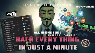 Hack every thing in just a minute 100% | best all in one hacking tool  os 2022