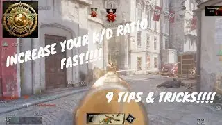 HOW TO INCREASE YOUR K/D IN COD WW2!! TIPS FROM A MASTER PRESTIGE!