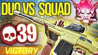 39 Kills Duo vs Squad LEGEND RANK - Blood strike gameplay