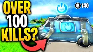 Can You Get OVER 100 KILLS Using A REBOOT VAN In Fortnite Chapter 2? | Fortnite Mythbusters