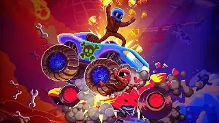BATALHAS DE CORRIDA SUPER DIVERTIDAS! - Drive Ahead - Ê UM POUCO DE RAIVA