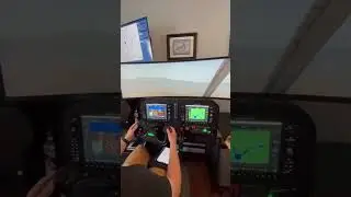 G1000 Cessna Home Flight Simulator #youtubeshorts #pilot