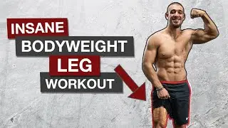 Insane Bodyweight Leg Workout | Vadym Oleynik