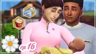 baby number TWO!🍼 SIMS IN BLOOM CHALLENGE!💗Sakura #16