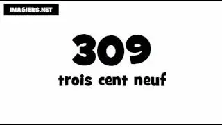 How to say 309 in French