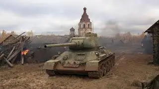 Разное#Танковый бой из фильма Белый тигр#