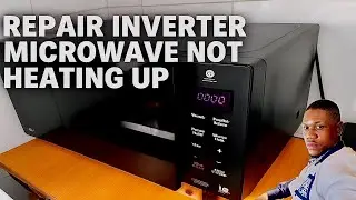 SOLVED: Inverter Microwave Not Heating Up. FIXED! DIY in English. LG. All Possible Problem Diagnosed