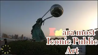 Katara most Public Iconic Art #gopro #doha #katara #cycling