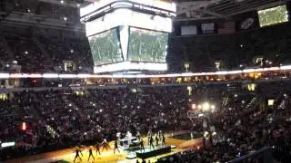 DMC of Run DMC at the Bradley Center in Milwaukee, Wisconsin