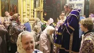 Чин Воздвижения  Креста  в Введенском кафедральном соборе г.Чебоксары 26.09.2023