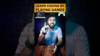 Learn coding by playing games🎮💻👨‍💻 