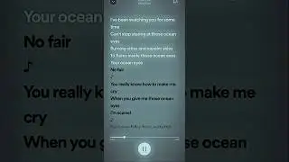 Ocean Eyes -sped up- 