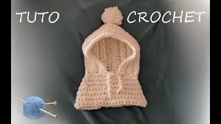 TUTO CROCHET Comment faire une cagoule