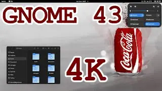 GNOME 43 on Arch Linux - 4K Video (Ultra HD)