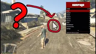 GTA 5 Mouse İmleci Ekranda Gözüküyor - Rampage Trainer Sorunları Giderme