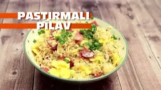 Pastırmalı yumurtalı pilav nasıl yapılı | Pastırmalı yumurtalı pilav tarifi.