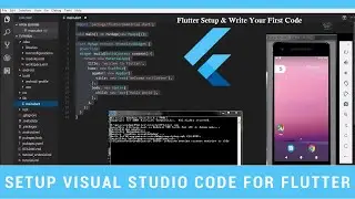 How to setup Visual Studio Code for Flutter in Urdu Hindi