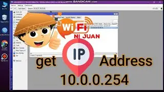 JuanFi - How to Bind and  get IP Address: 10.0.0.254