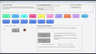 How to change the default node styles or colors of nodes