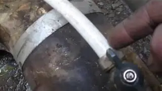 Металлопластик на отоплении через 5лет эксплуатации\Metal-plastic pipe after 5 years of operation