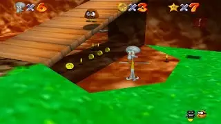 squidward goes to bomb-omb battlefield