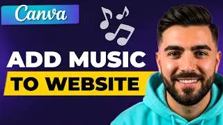 How to Add Music to Canva Website (Quick & Easy)