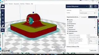 31 - Cura 3d - TUTORIAL PRO: come mettere il supporto!