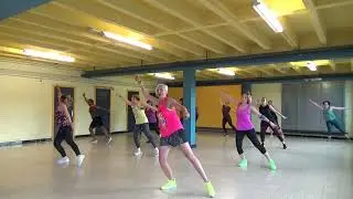 Zumba à Liège - warm up 1 - Best Day Ever - Slay & The Family Stallone