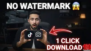 TikTok Video Bina Watermark Download Kaise Kare? 😍 | New Trick 2026